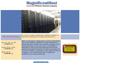 Desktop Screenshot of magnificenthost.com